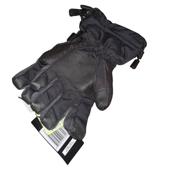 HEAD Gloves Mens Small Black Hybrid Waterproof Ski Snowboard Winter NEW - Picture 2 of 4